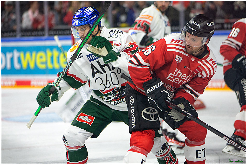 PENNY DEL; Koelner Haie- Augsburger Panther; Koeln, 20.12.2022